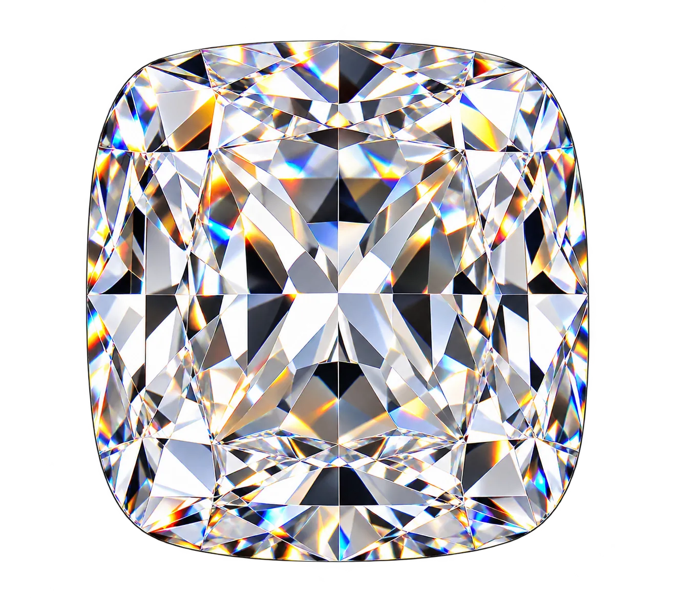 Old Mine Cushion cut diamond